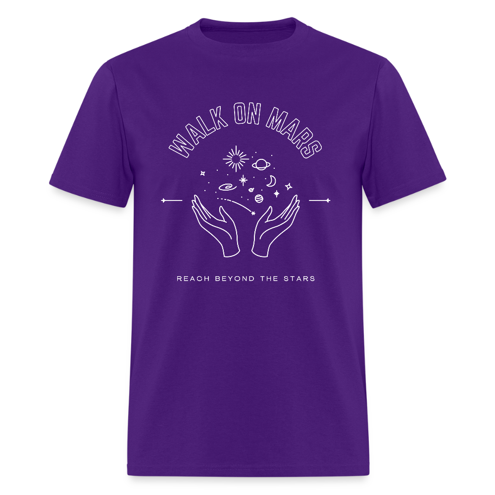 "Reach Beyond the Stars" T-Shirt - purple