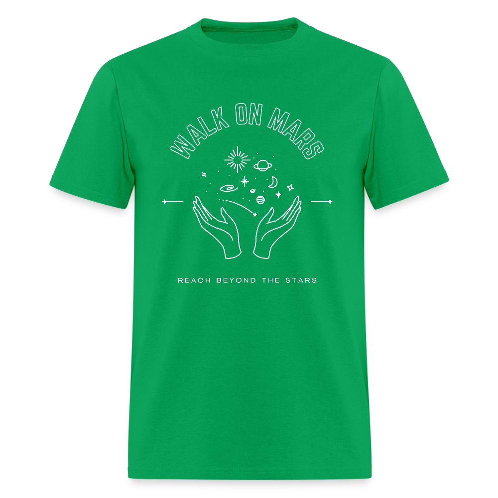 "Reach Beyond the Stars" T-Shirt - bright green