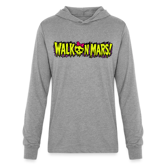 WOM Logo Hoodie Shirt - heather grey