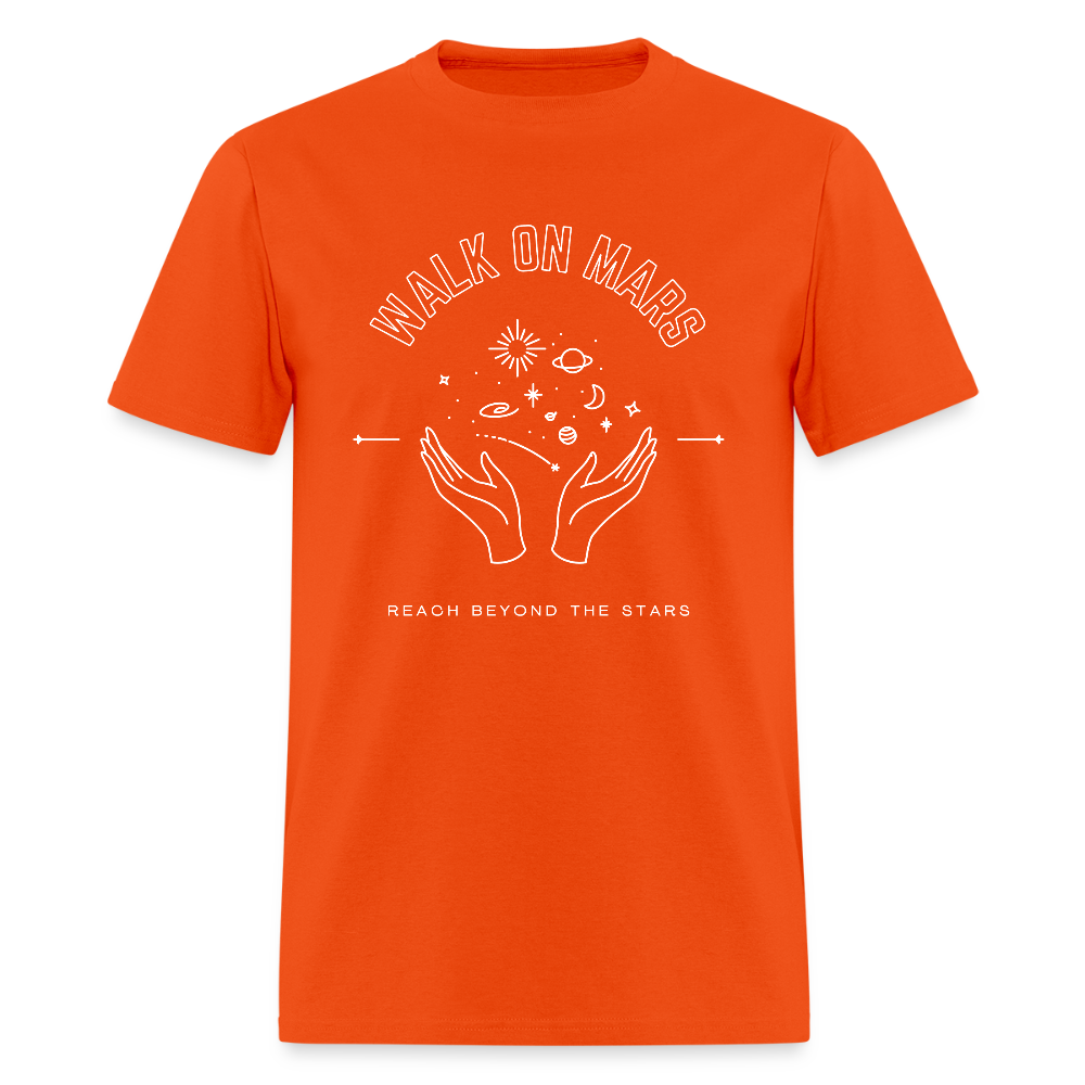 "Reach Beyond the Stars" T-Shirt - orange