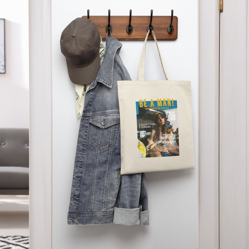 Magazine Tote - natural