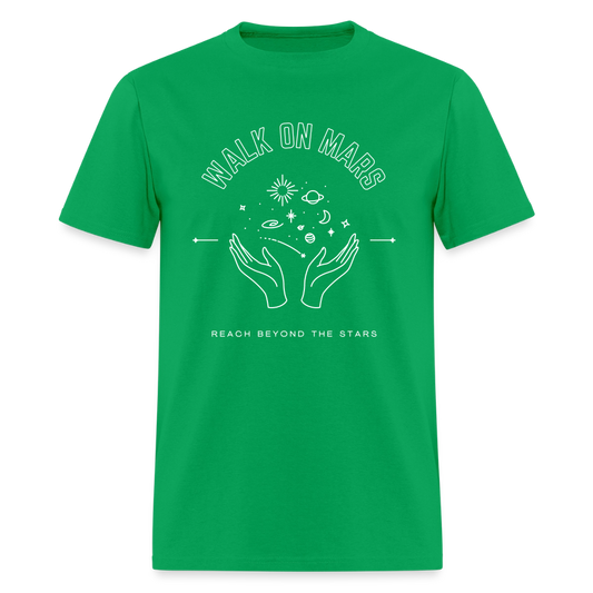 "Reach Beyond the Stars" T-Shirt - bright green