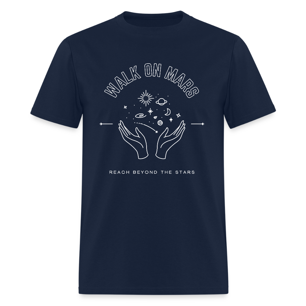 "Reach Beyond the Stars" T-Shirt - navy