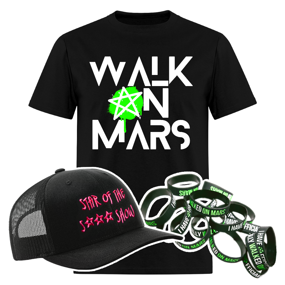 Hat, Tee, & Wristband Bundle