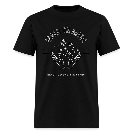 "Reach Beyond the Stars" T-Shirt - black