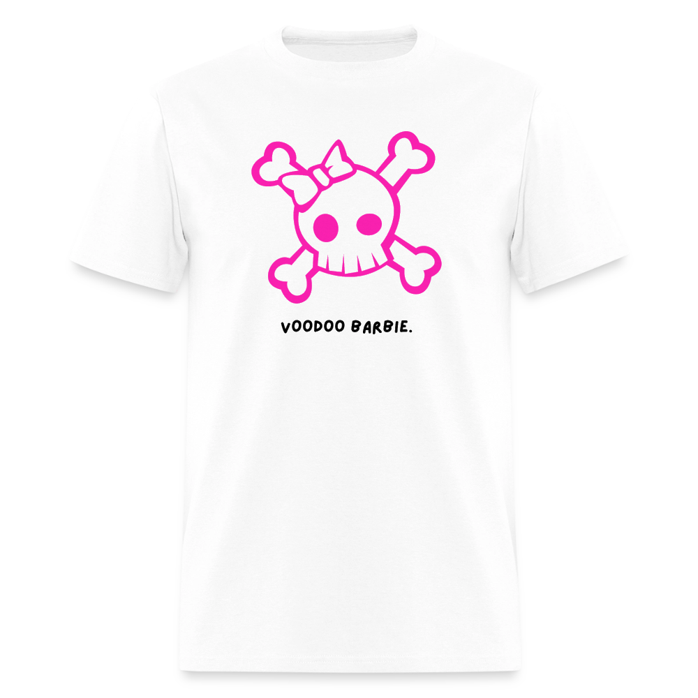 [Temp] Voodoo Skull White T-Shirt - white