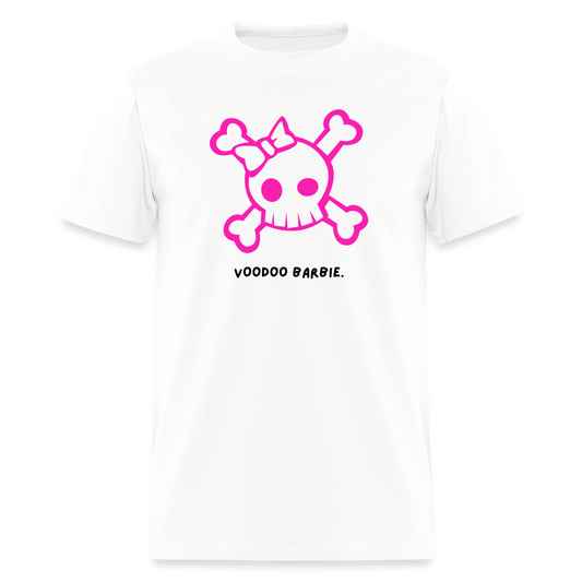 [Temp] Voodoo Skull White T-Shirt - white