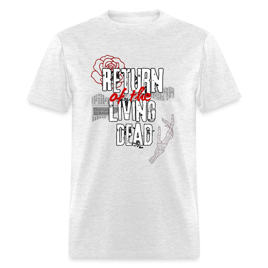 Dead Rose Tee - light heather gray