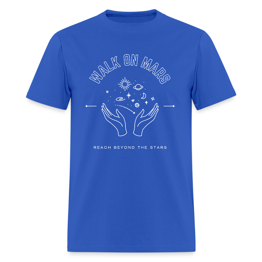 "Reach Beyond the Stars" T-Shirt - royal blue