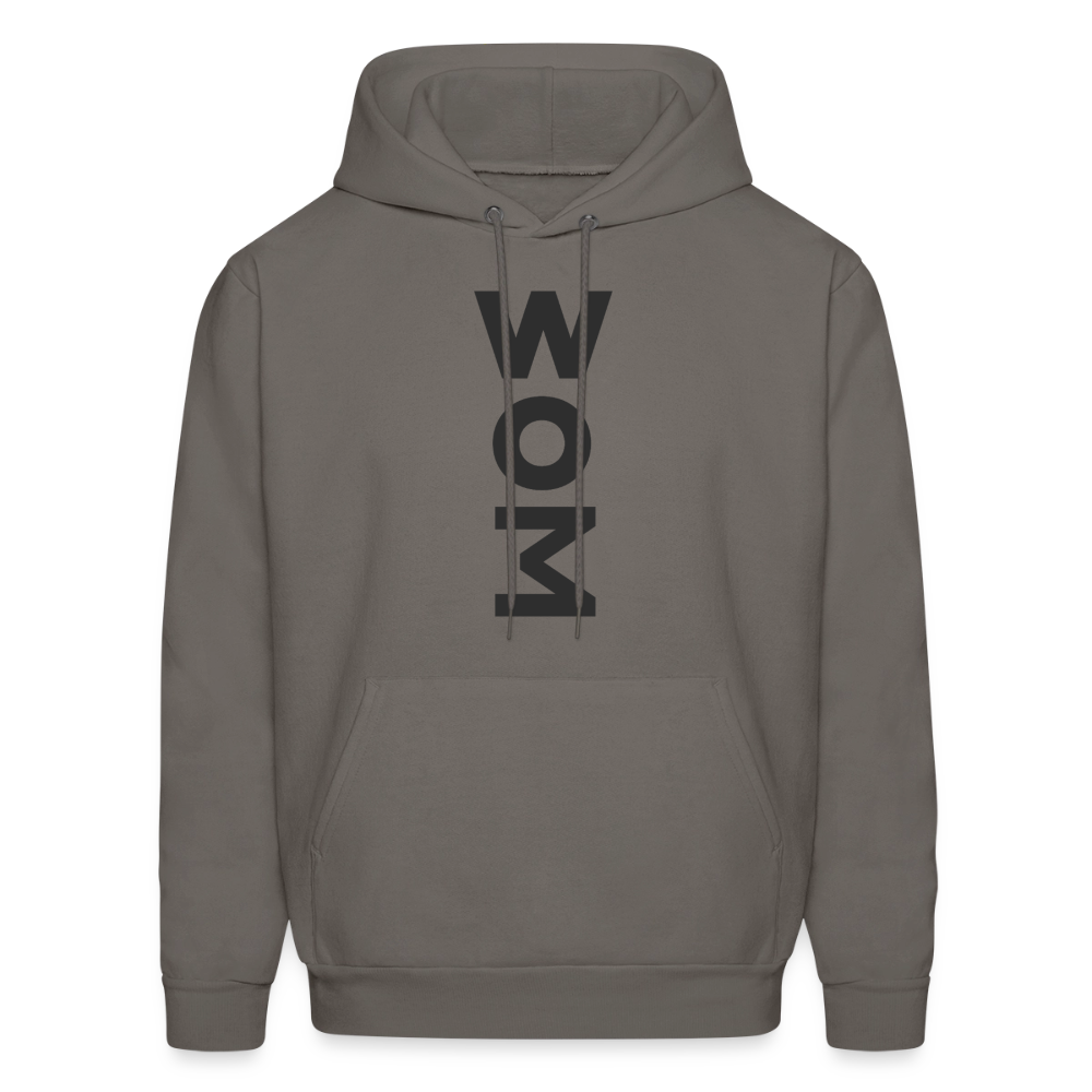 WOM Hoodie - asphalt gray