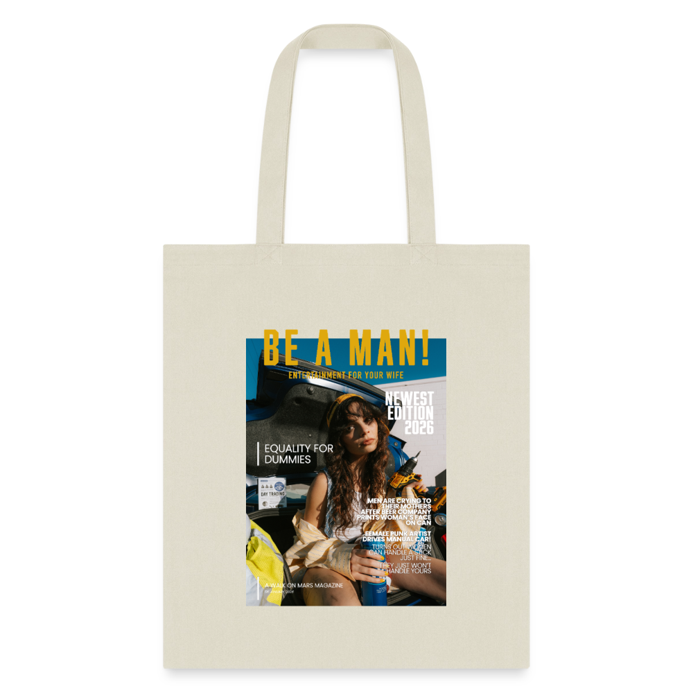 Magazine Tote - natural