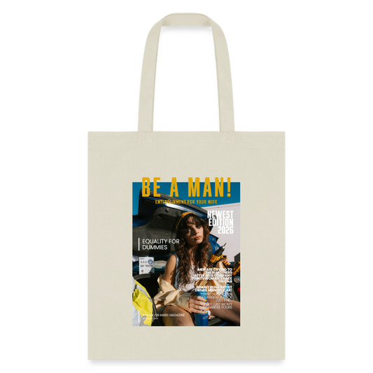 Magazine Tote - natural