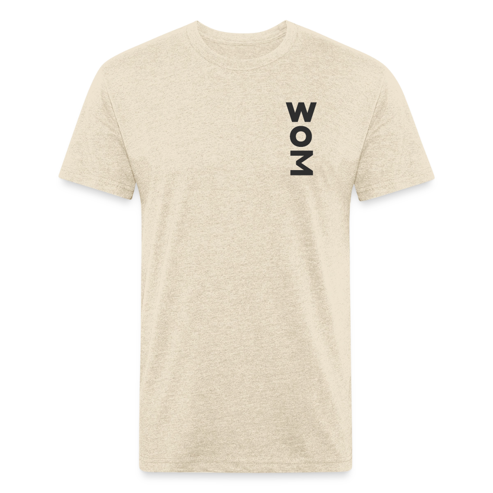 Basic WOM Cotton/Poly T-Shirt by Next Level - heather cream