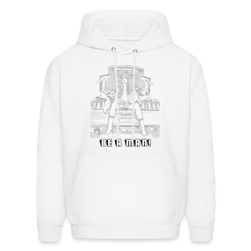 Sketch Hoodie - white