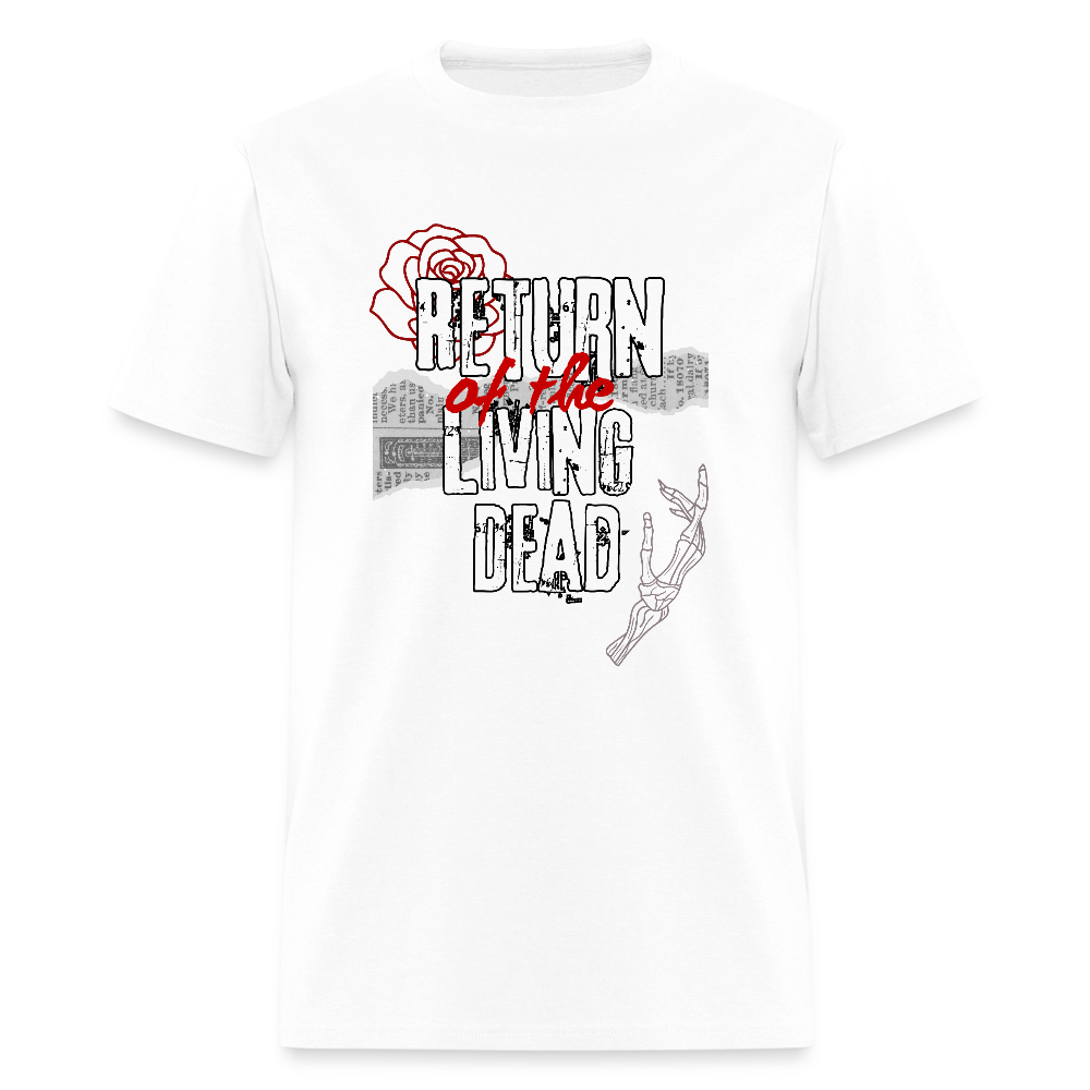 Dead Rose Tee - white
