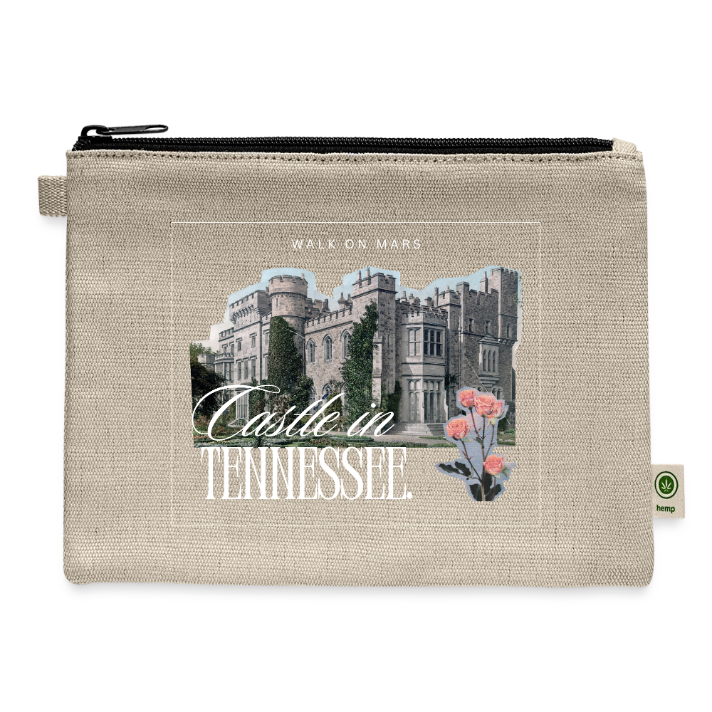 Castle in Tennessee Carry All Pouch - natural