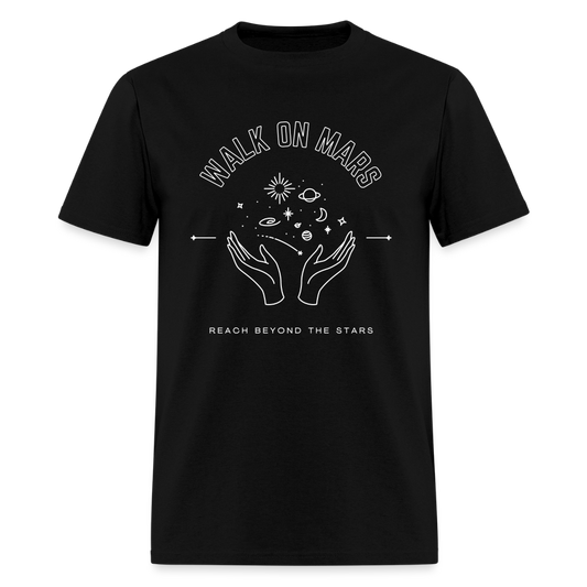 "Reach Beyond the Stars" T-Shirt - black