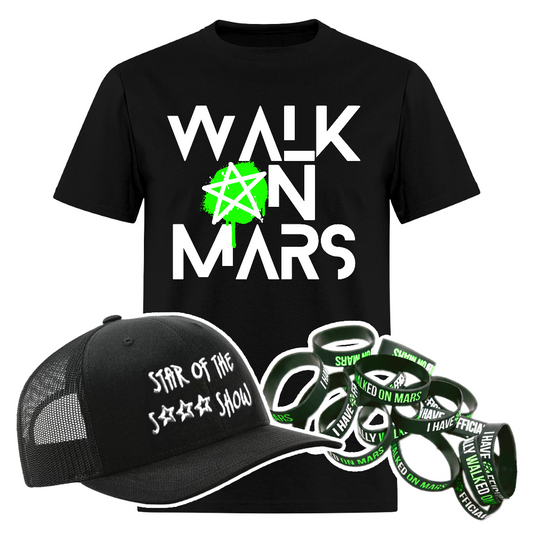 Hat, Tee, & Wristband Bundle