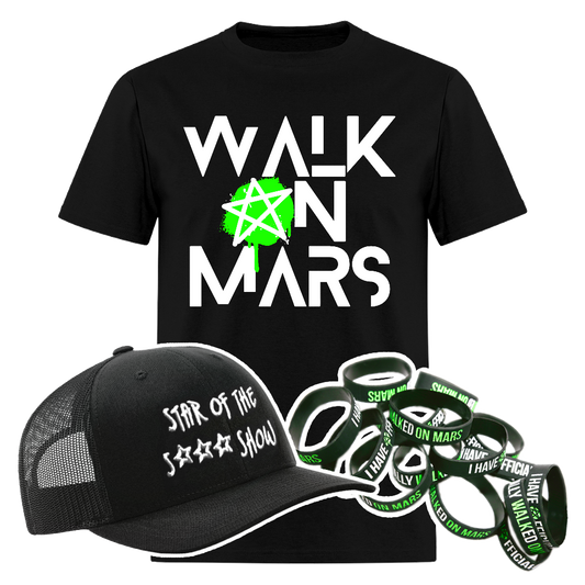 Hat, Tee, & Wristband Bundle