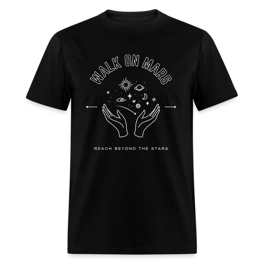 "Reach Beyond the Stars" T-Shirt - black